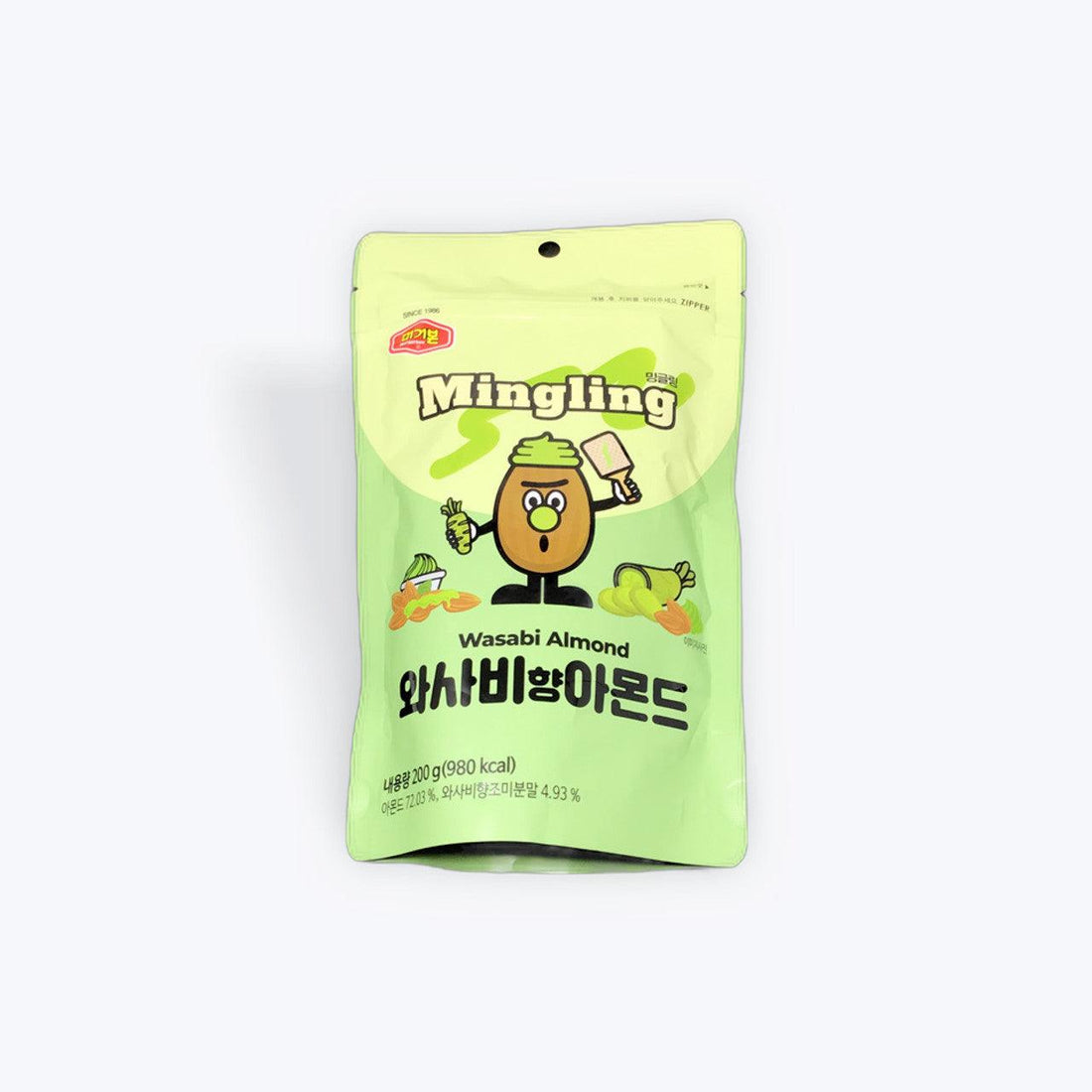 Murgerbon Wasabi Almond 7.05oz(200g) - Anytime Basket