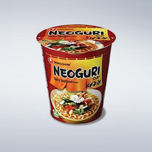 Nongshim Neoguri Spicy Cup 3.56oz(75g) x 6 Cups - Anytime Basket