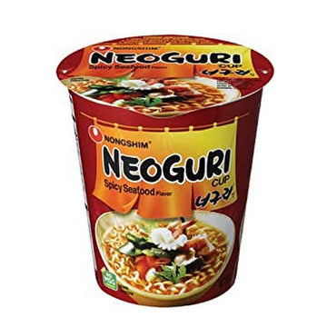 NONGSHIM Neoguri Spicy Seafood Flavor Noodle Soup 2.64oz(75g) - Anytime Basket