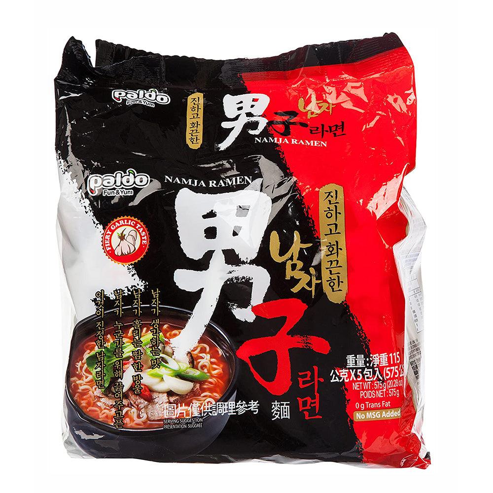 Paldo Namja Ramyun 4.06oz(115g) x 5 Packs - Anytime Basket