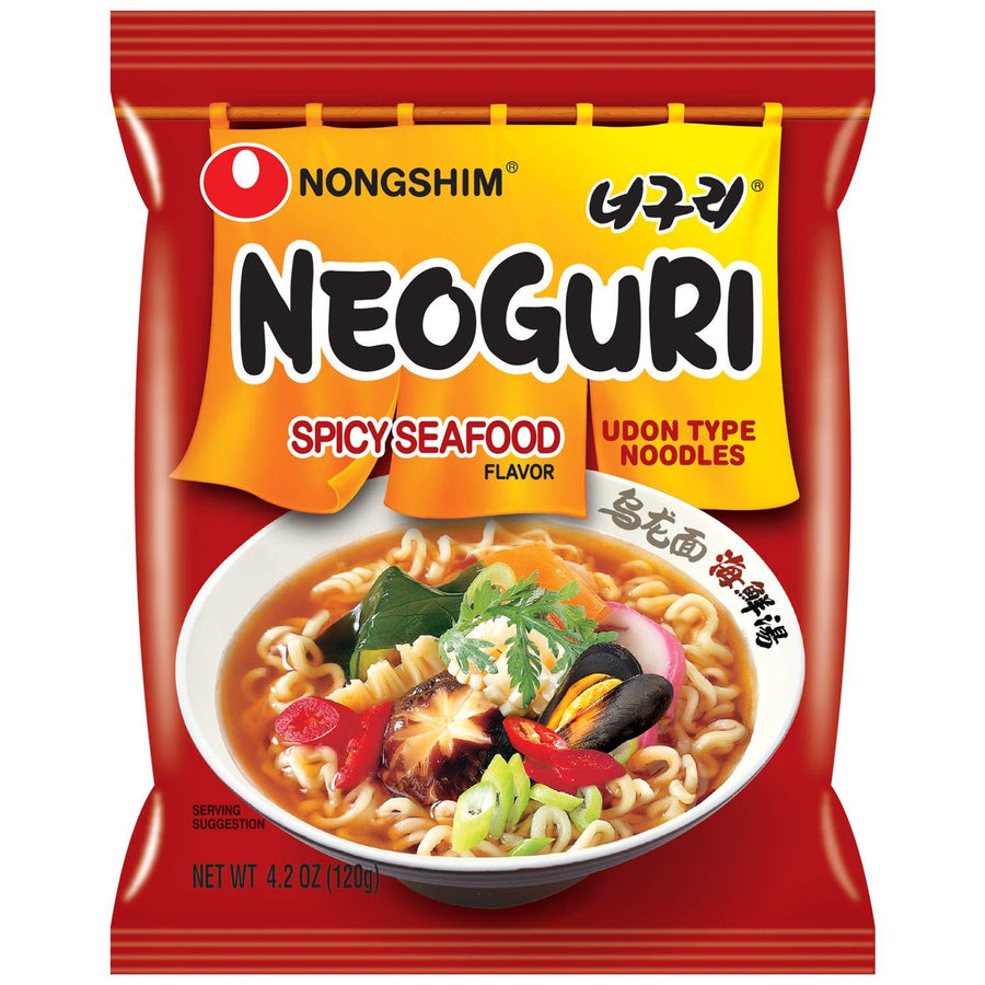 Nongshim Neoguri Spicy 4.23oz(120g) x 10 Packs - Anytime Basket