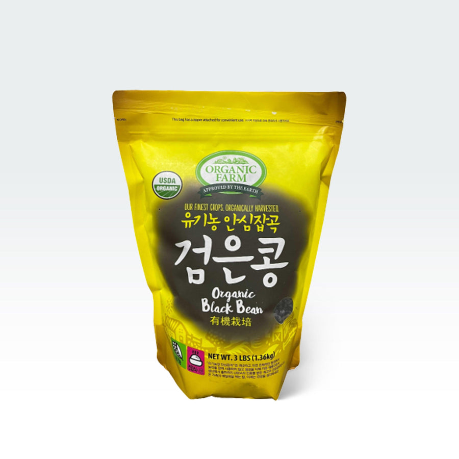 Organic Black Bean 3lb(1.36kg) - Anytime Basket