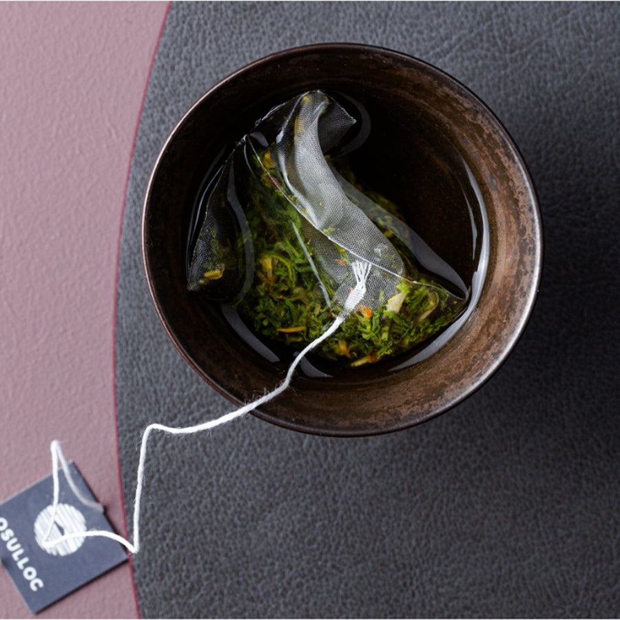 Osulloc Jeju Orchid Green Tea Blended Tea 0.52oz(0.05oz X 10 Tea Bags) - Anytime Basket