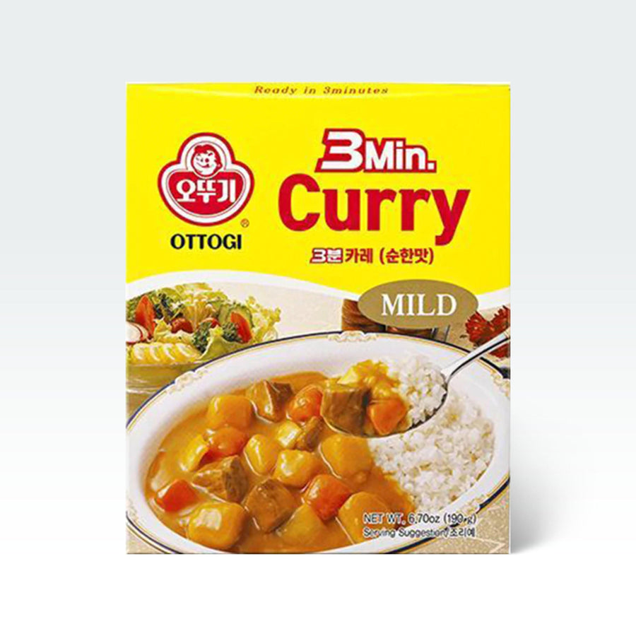 Ottogi 3 Minute Curry Sauce Mild 6.7oz(190g) - Anytime Basket