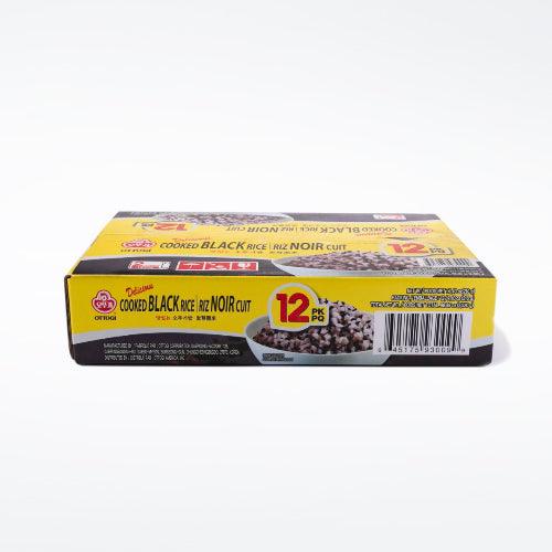 Ottogi Cooked Black Rice 7.4oz(210g) x 12 Packs - Anytime Basket