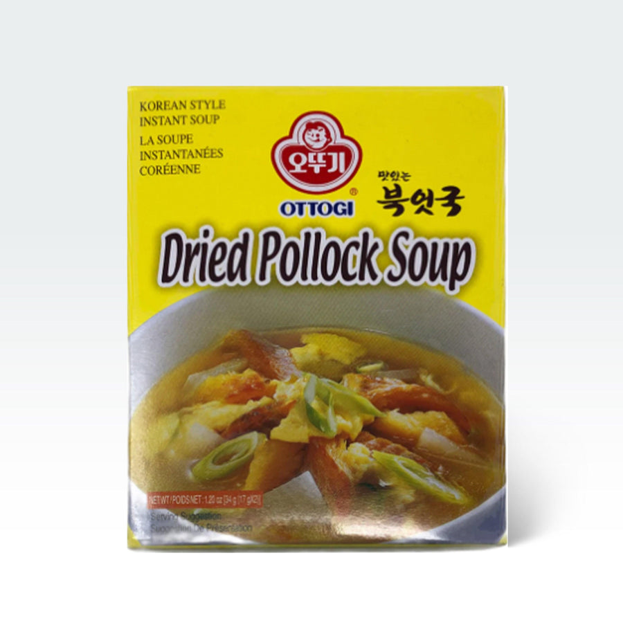 Ottogi Dried Pollock Soup 1.2oz (34g) - Anytime Basket