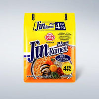 Ottogi Jin Ramen Mild Flavor 4.23oz(120g) 4 Packs - Anytime Basket