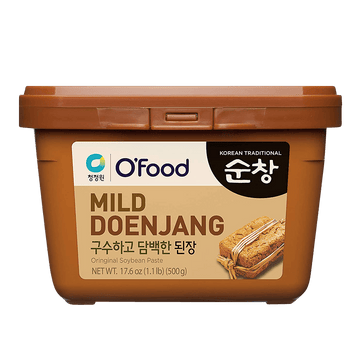 Chung Jung One O'Food Mild Doenjang (Original Soybean Paste) 1.1lb(500g) - Anytime Basket