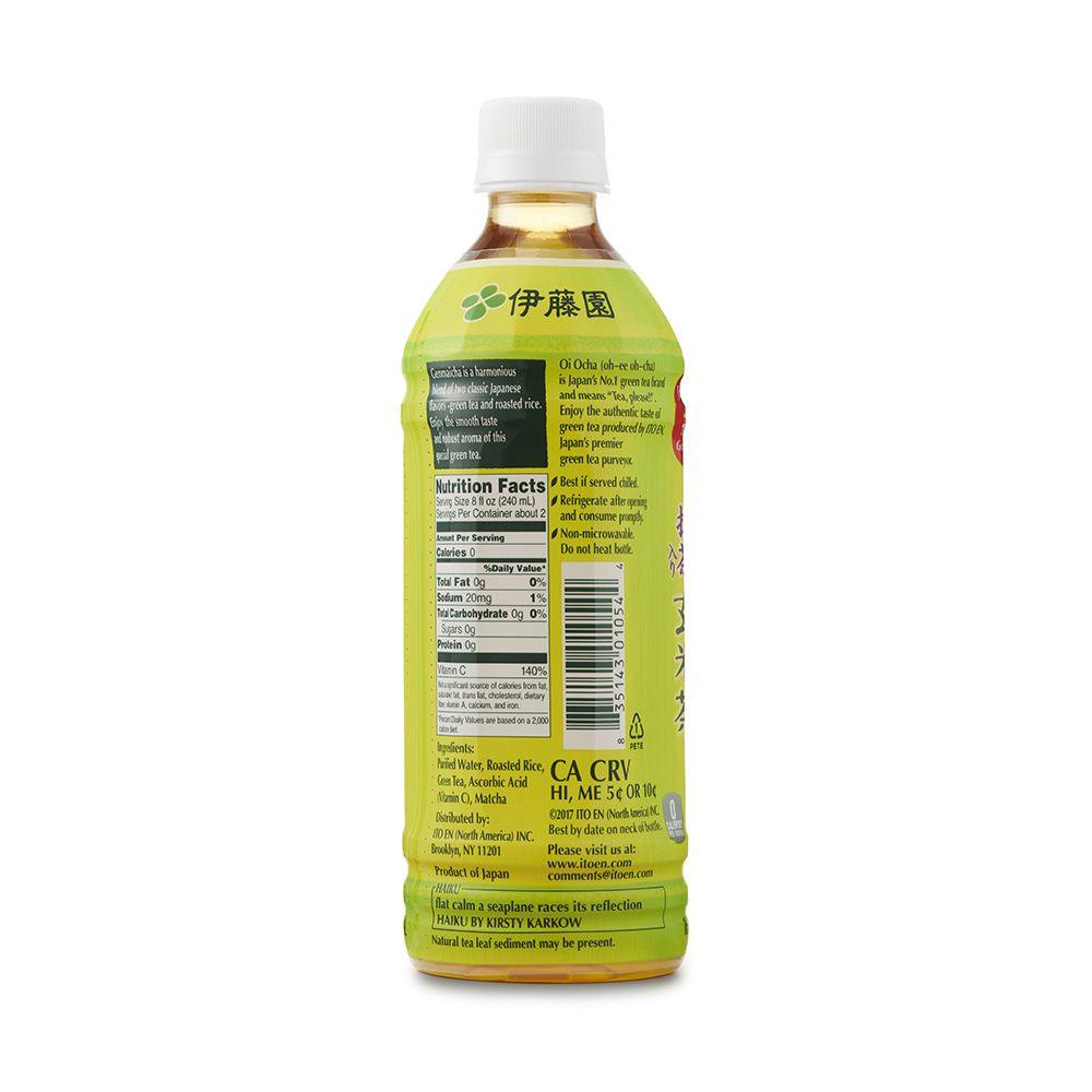 ITO EN Oi Ocha Genmai Tea 16.9 fl.oz(500ml) - Anytime Basket