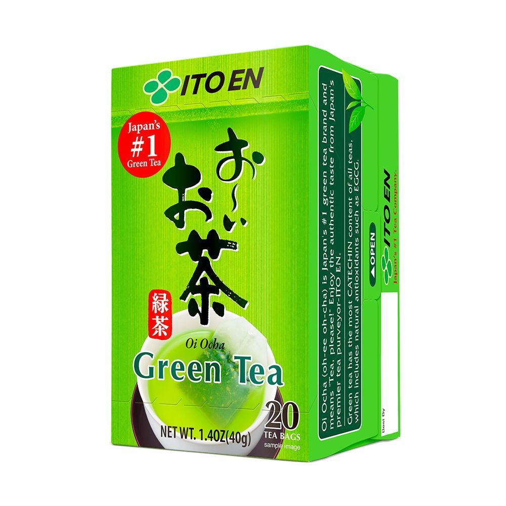 ITO EN Oi Ocha Green Tea Tea Bags 0.07oz(2g) 20 Tea Bags - Anytime Basket