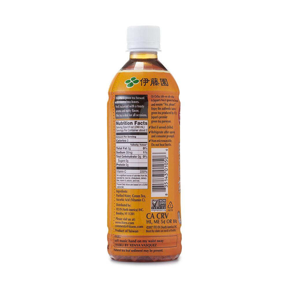 ITO EN Oi Ocha Hoji Tea 16.9 fl.oz(500ml) - Anytime Basket