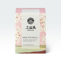 Osulloc Cherry Blossom Tea 0.63oz(0.06 X 10 Tea Bags) - Anytime Basket