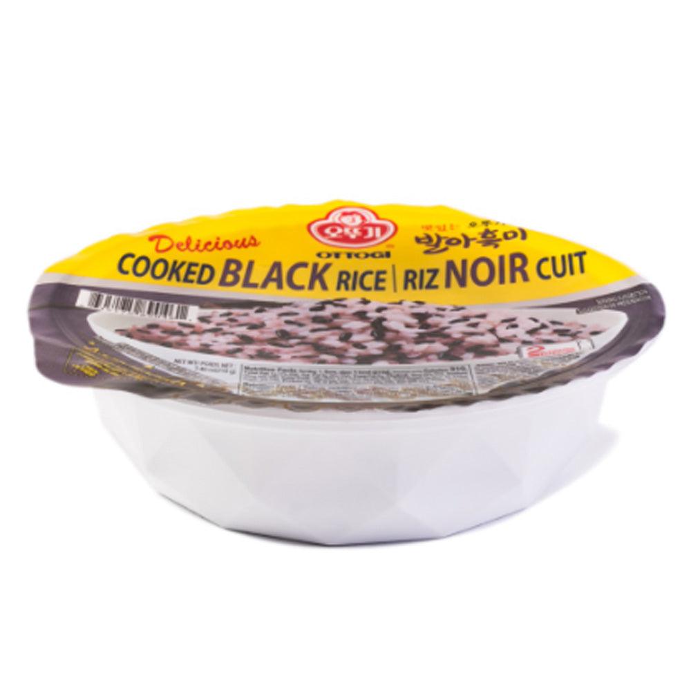 Ottogi Cooked Black Rice 7.4oz(210g) x 12 Packs - Anytime Basket