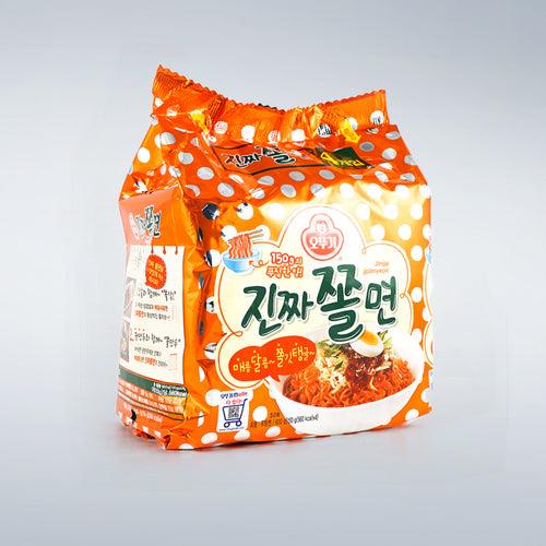 Ottogi Jinjja Jjolmyeon 5.29oz(150g) x 4 Packs - Anytime Basket