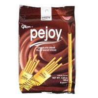 Gilco Pejoy Chocolate Cream Filled Biscuit Sticks Family Pack 0.53oz(15g) x 8 Pcs - Anytime Basket