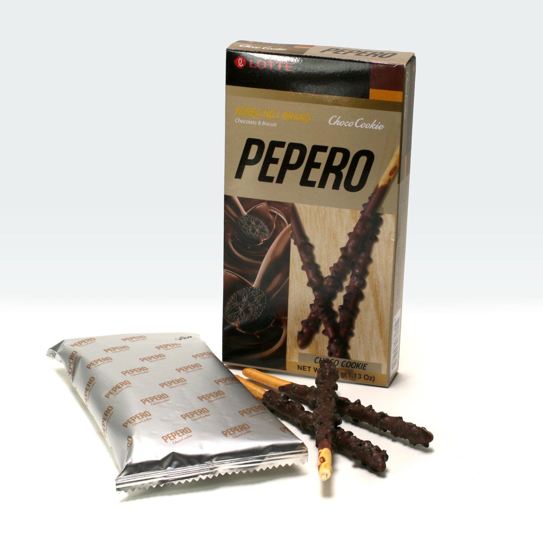 Lotte Pepero Choco Cookie 1.13oz(32g) - Anytime Basket