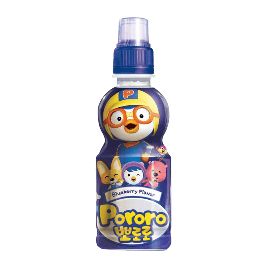 Pororo Drink Blueberry Flavor 7.95oz(235ml) - Anytime Basket