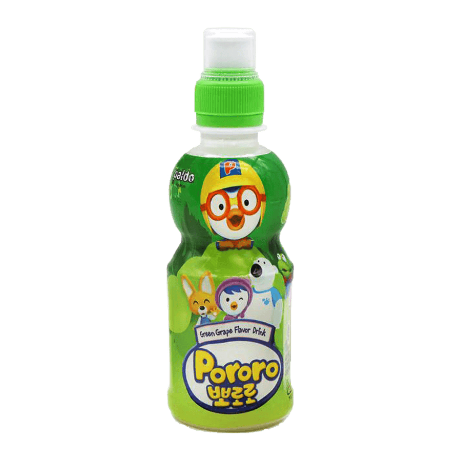 Pororo Drink Green Grape Flavor 7.95 fl.oz(235ml) - Anytime Basket