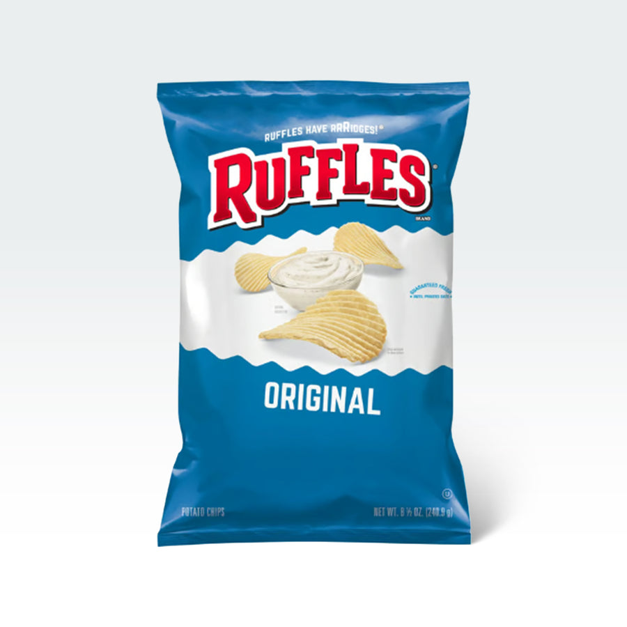 Ruffles Potato Chips Original - 8.5 OZ