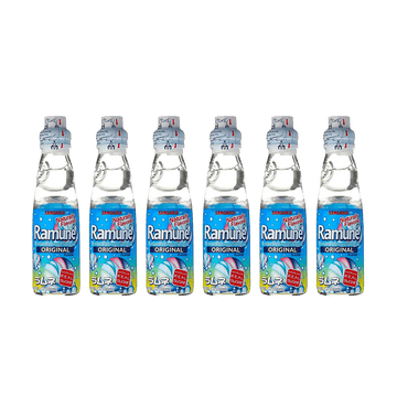 Sangaria Ramune Original Flavor 6.76oz(200ml) 6 Packs - Anytime Basket