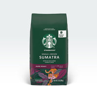 Starbucks Sumatra 100% Arabica Dark Roast Whole Bean Coffee Bag - 12 Oz