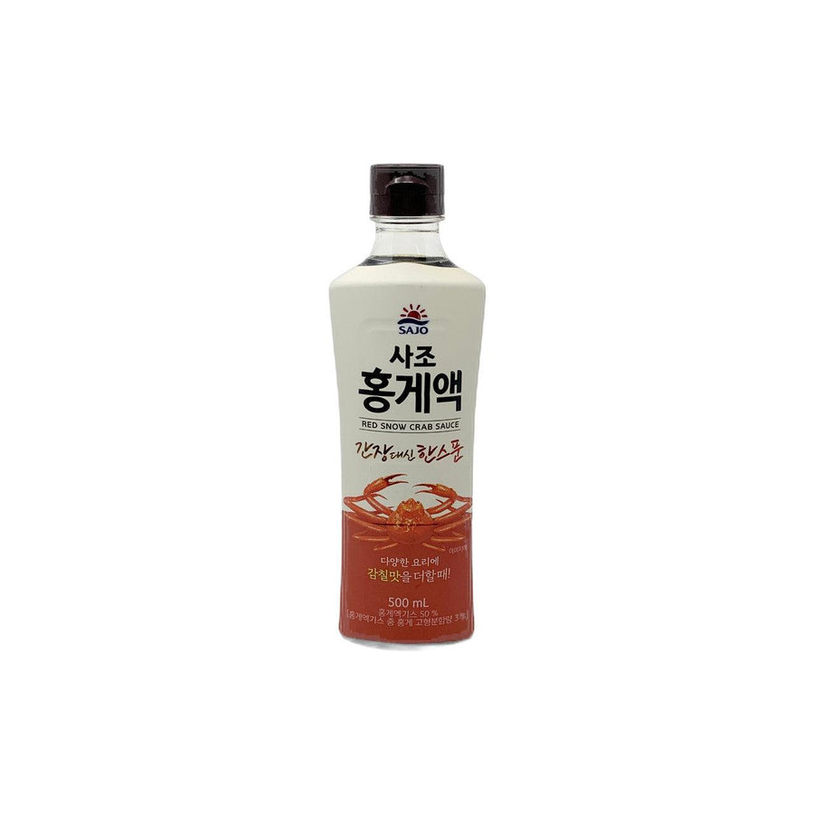 Sajo Red Snow Crab Sauce 17.64oz(500ml) - Anytime Basket