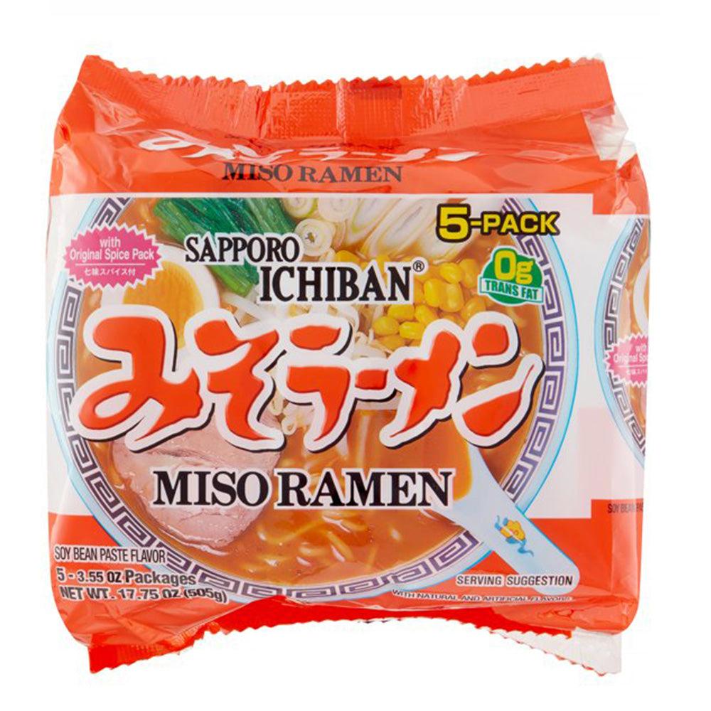 Sapporo Ichiban Miso Ramen, 17.5 Oz - Anytime Basket