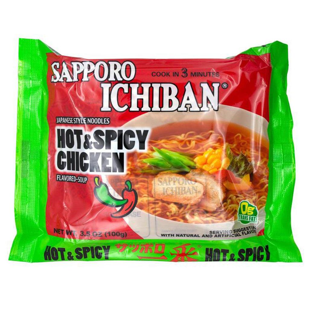 Sapporo Ichiban Hot And Spicy Chicken - 3.5 Oz - Anytime Basket