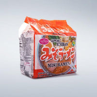 Sapporo Ichiban Miso Flavored-Soup Family pack 3.5oz(100g) x 5 Packs - Anytime Basket