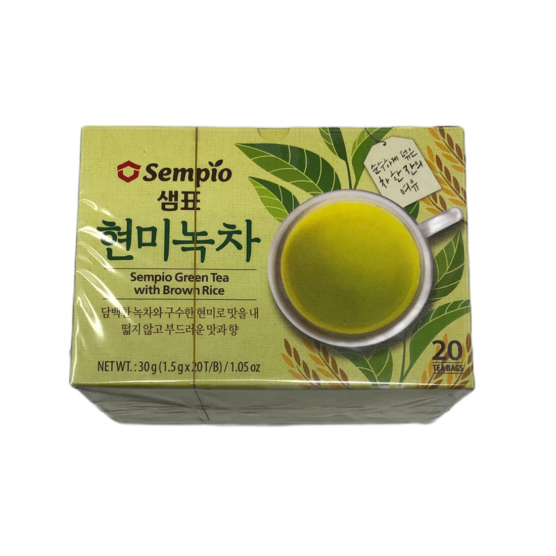 Sempio Brown Rice Green Tea (30 g.) - Anytime Basket