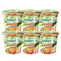 Nongshim Soon Kimchi Ramyun Cup 2.6oz(75g) x 6 Cups - Anytime Basket