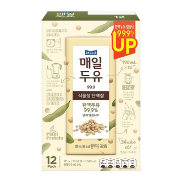 Maeil Soy Milk 99.9 6.7 fl.oz(190g) 12 Packs - Anytime Basket