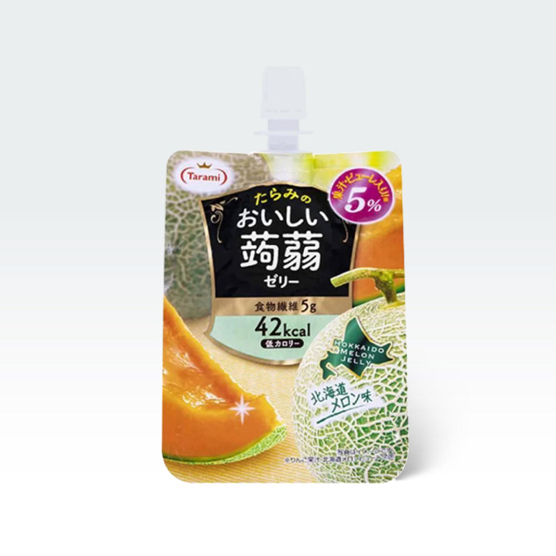 Tarami Konjac Jelly Melon 5.29oz(150g) - Anytime Basket