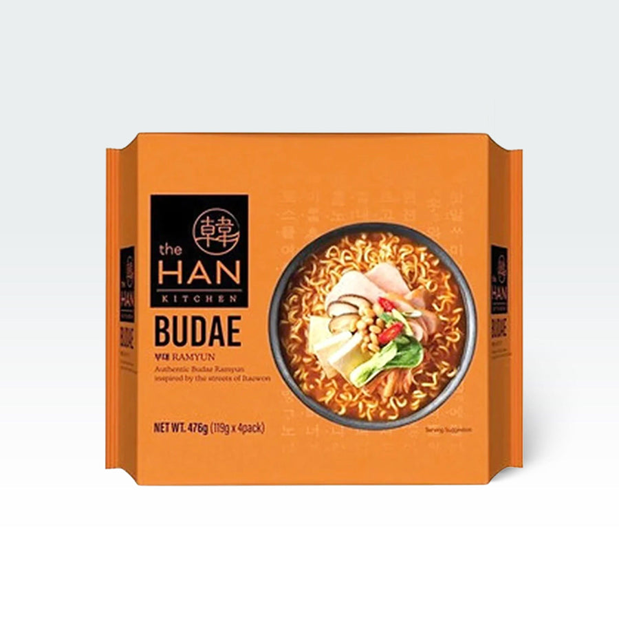 The Han Kitchen Budae Ramyun 4.19oz(119g) 4 Packs - Anytime Basket