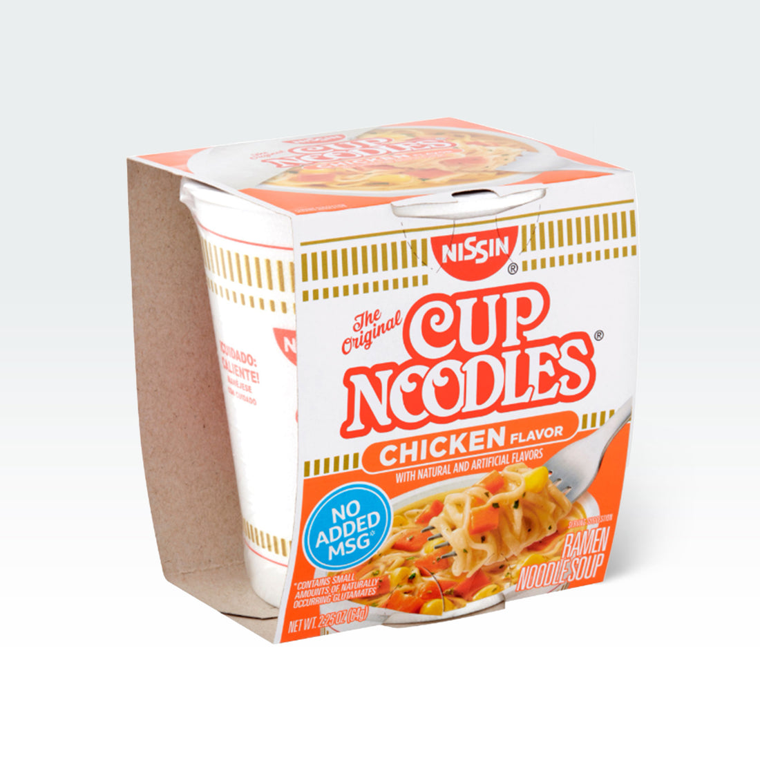 Nissin The Original Cup Noodles Chicken Flavor Ramen Noodle Soup, 2.25 oz