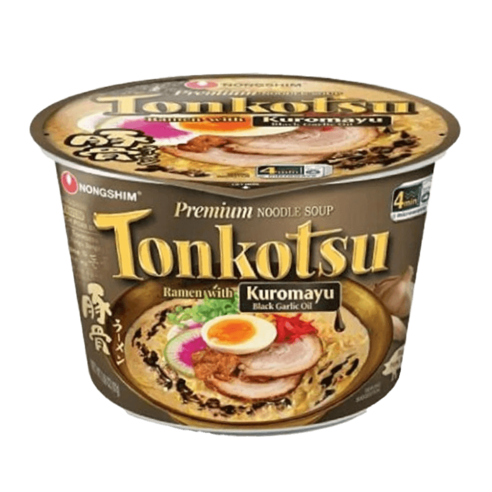Nongshim Tonkotsu Kuromayu Ramen Big Bowl 3.56oz(101g) - Anytime Basket
