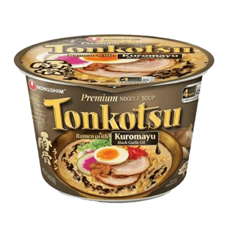 Nongshim Tonkotsu Kuromayu Ramen Big Bowl 3.56oz(101g) - Anytime Basket