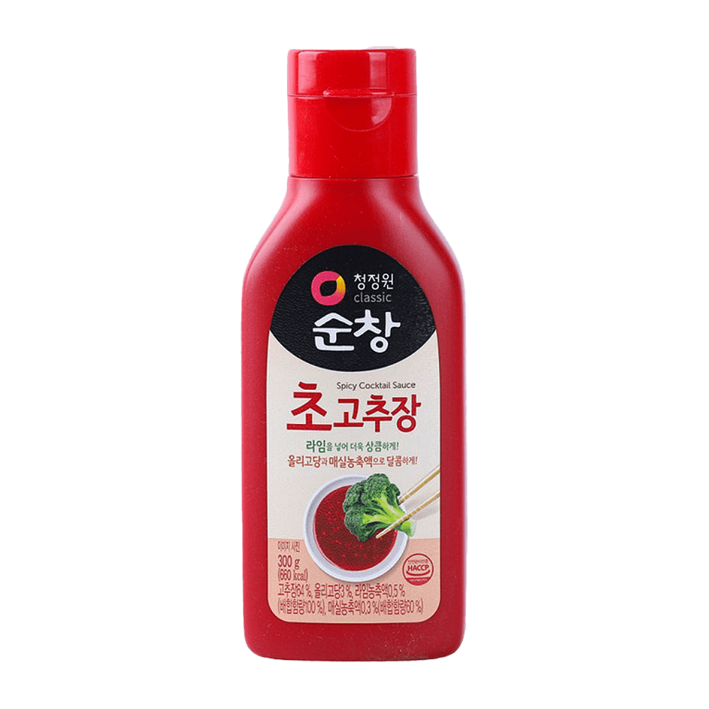 Chung Jung One Vinegar Added Hot Pepper Tube Paste 10.58oz(300g) - Anytime Basket