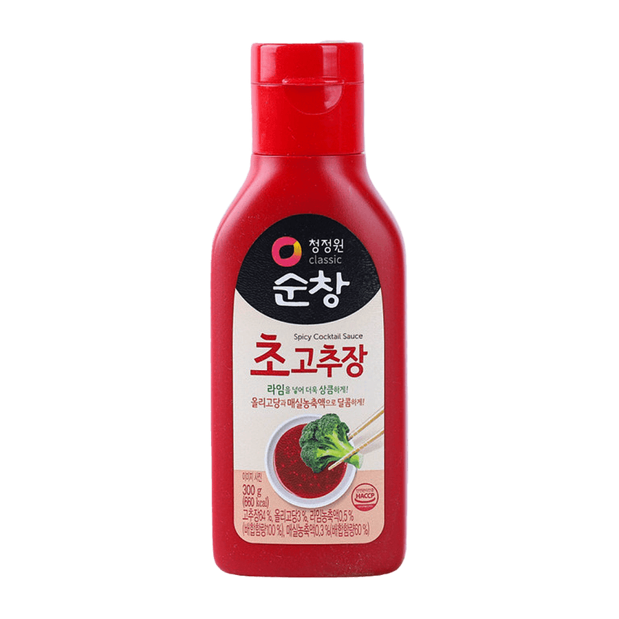 Chung Jung One Vinegar Added Hot Pepper Tube Paste 10.58oz(300g) - Anytime Basket