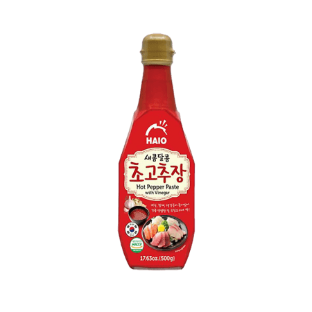 HAIO Vinegared Hot Pepper Paste 17.63oz(500g) - Anytime Basket