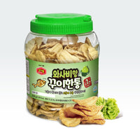 Wasabi Flavored Korean Cracker PET Bottle 10.23oz(290g) - Anytime Basket