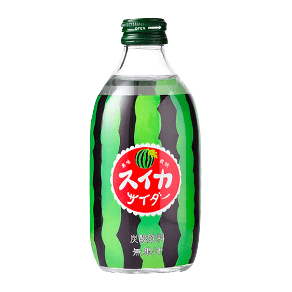 Tomomasu Watermelon Sparkling Soda 10.58oz(300ml) - Anytime Basket