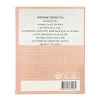 Osulloc Wedding Green Tea 0.52oz(0.05oz X 10 Tea Bags) - Anytime Basket