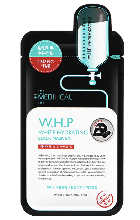 Mediheal White Hydrating Black Mask Ex 10 sheets