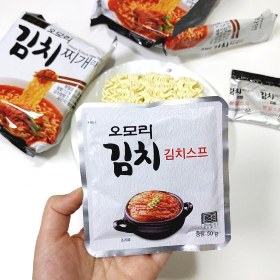 You Us Omori Kimchi Stew Ramyun 5.64oz(160g) x 4 Packs - Anytime Basket