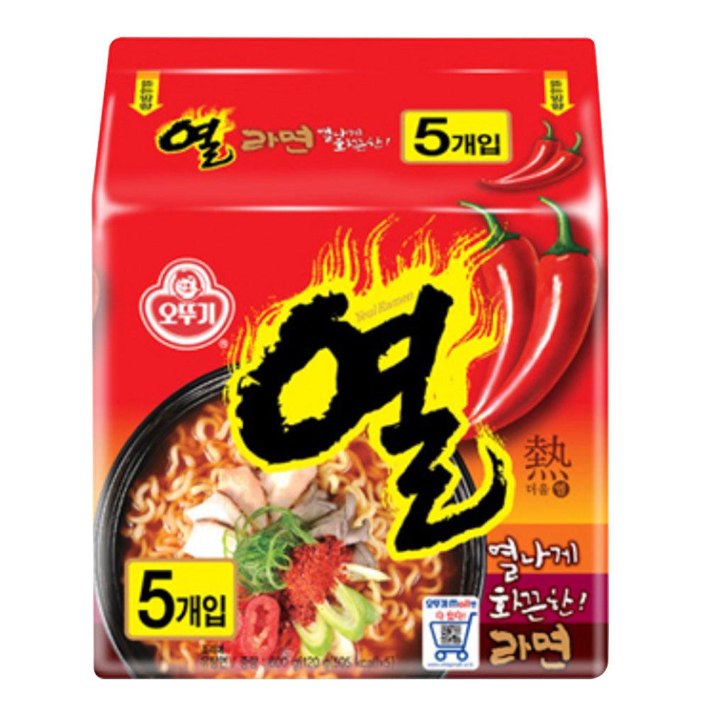 Ottogi Yeul Ramen Super Spicy 4.24oz(120g) x 5 Packs - Anytime Basket