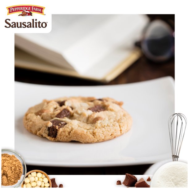 Pepperidge Farm Sausalito Milk Chocolate Macadamia Cookies, 8 Crispy Cookies, 7.2 oz. Bag