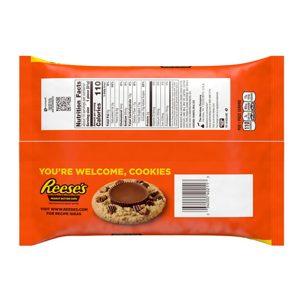 REESE'S Milk Chocolate Peanut Butter Snack Size Candy Bag, 10.5 oz