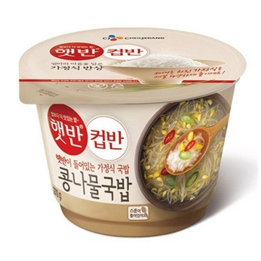 CJ Cooked White Rice with Bean Sprout Soup 9.52oz(270g) - Anytime Basket