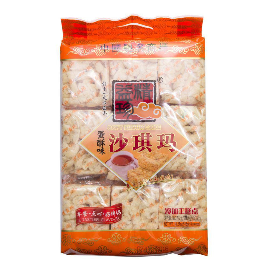 Jingyizhen Sachima Egg Flavor 18.27oz(518g) - Anytime Basket